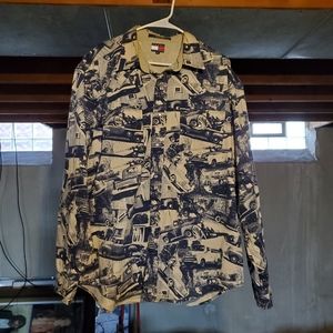 Vintage Tommy Hilfiger Trucks shirt XL